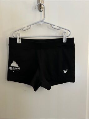 Varsity Brand Regional Summit Black Athletic Shorts - girls